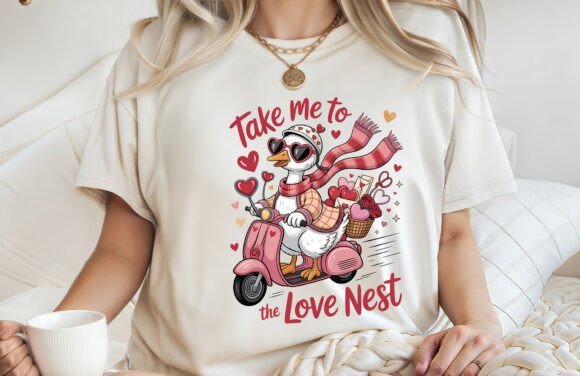 Download Funny Valentines Goose Sublimation PNG - Premium Bundle