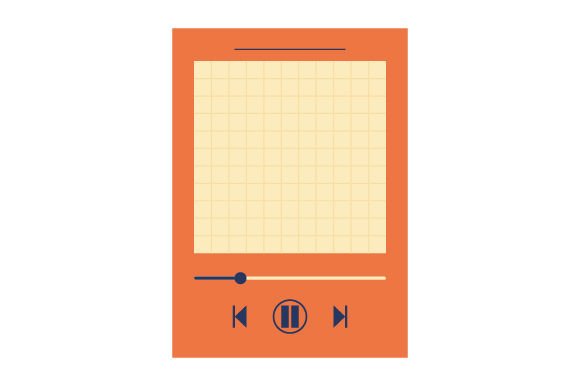 Download Music Playlist Grid Memo Pad - Premium Resources